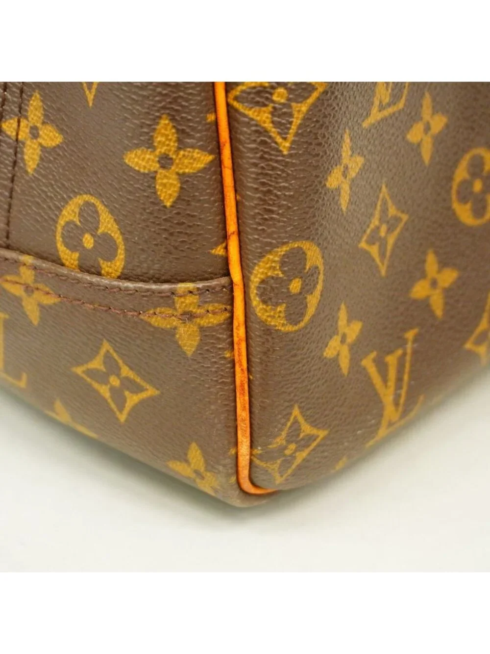 Louis Vuitton Handbag Monogram Deauville Brown